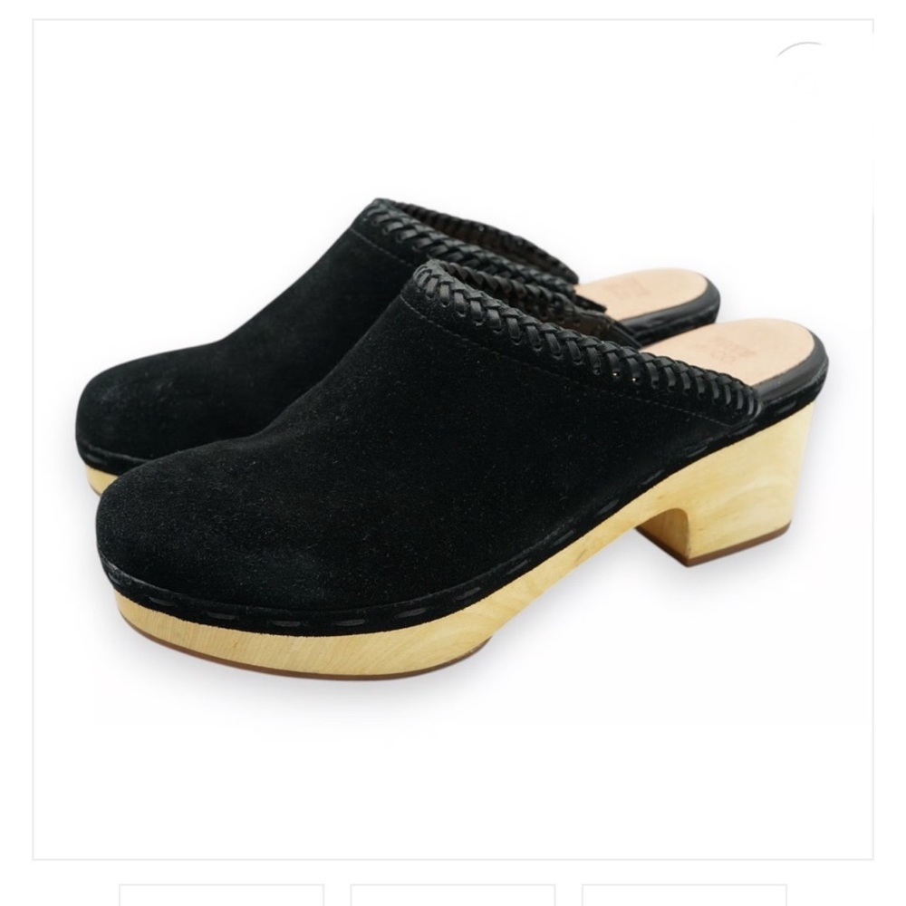 FRYE & CO Odessa Braid Platform Mules/Clogs
NWOT